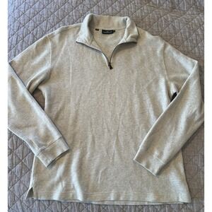 Rodd & Gunn Sweater Mens Xl Knit Streetwear 1/4 QuarterZip Pullover 100% Cotton